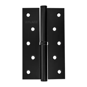 Петля карточная съемная Fuaro 125x75x2.5 мм сталь цвет черный