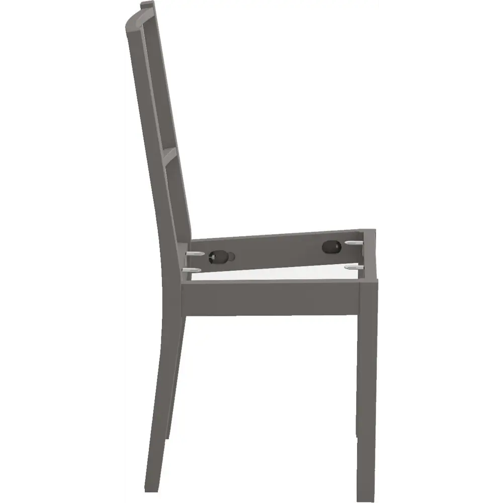 Каркас для стула Марсель Delinia 90x42x42 см дерево цвет графит STLM-2040840 - Вид №2
