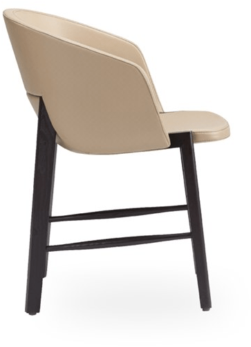 ROSSIN Стул из ткани с подлокотниками Cleo wood sun-id-1507432 - Вид №2