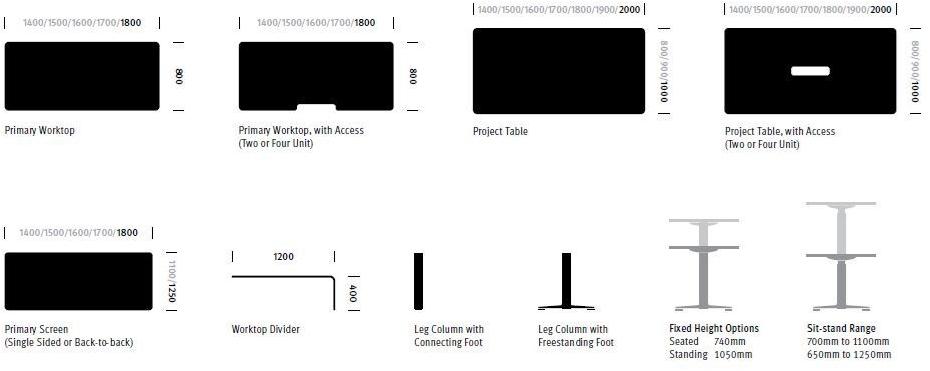 Herman Miller Стол секционный регулируемый по высоте Atlas sun-id-1493188 - Вид №32