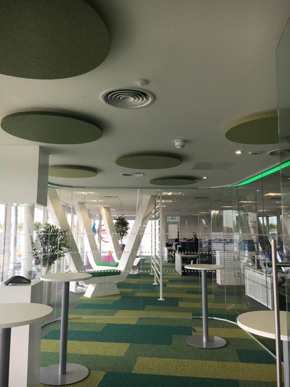 Акустическая подвесная панель из ткани Marvinacustica SOUNDOSOFT ARCH-00133847 - Вид №3