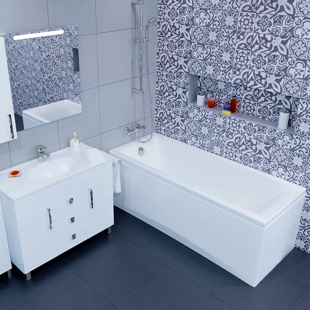 Ванна Triton «Джена» акрил 170x70 см STLM-2161182 - Вид №5