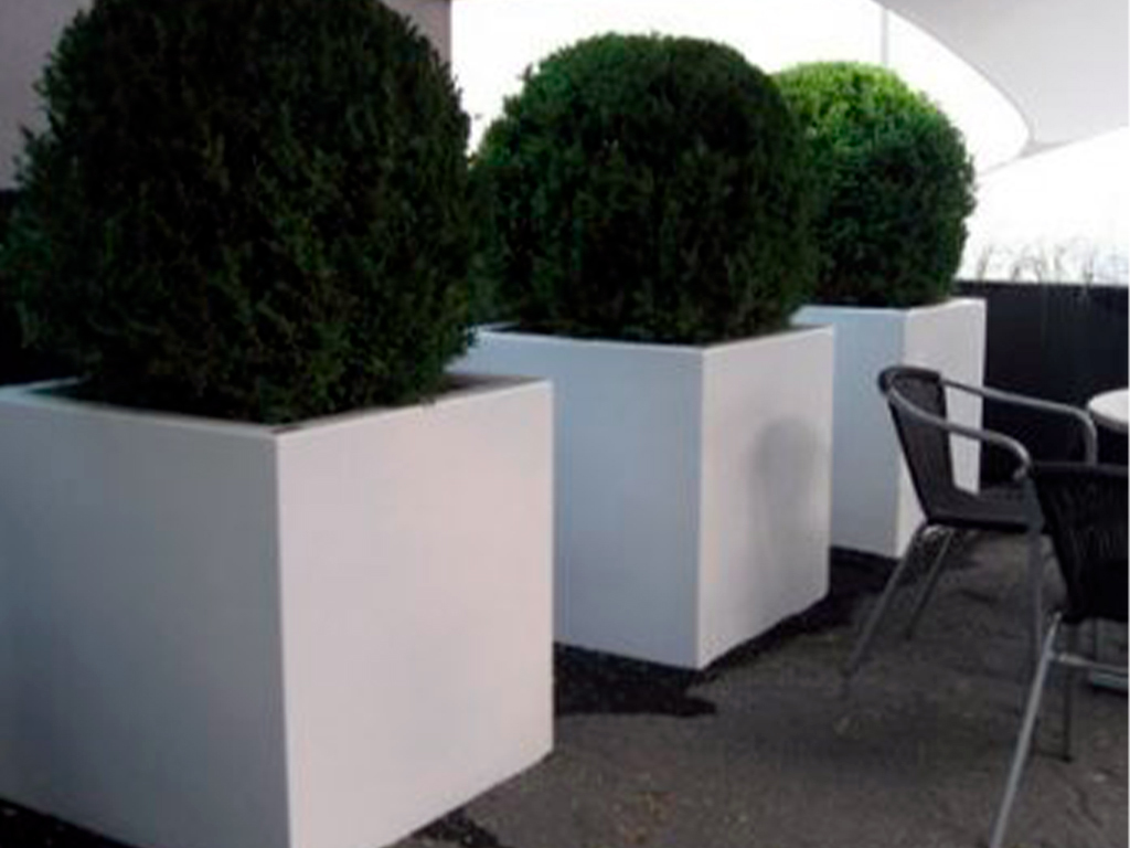 Кашпо коллекции "Ардена" АD-01-44 80/80/40 ГеоПластБорд GPBST-68 - Вид №2