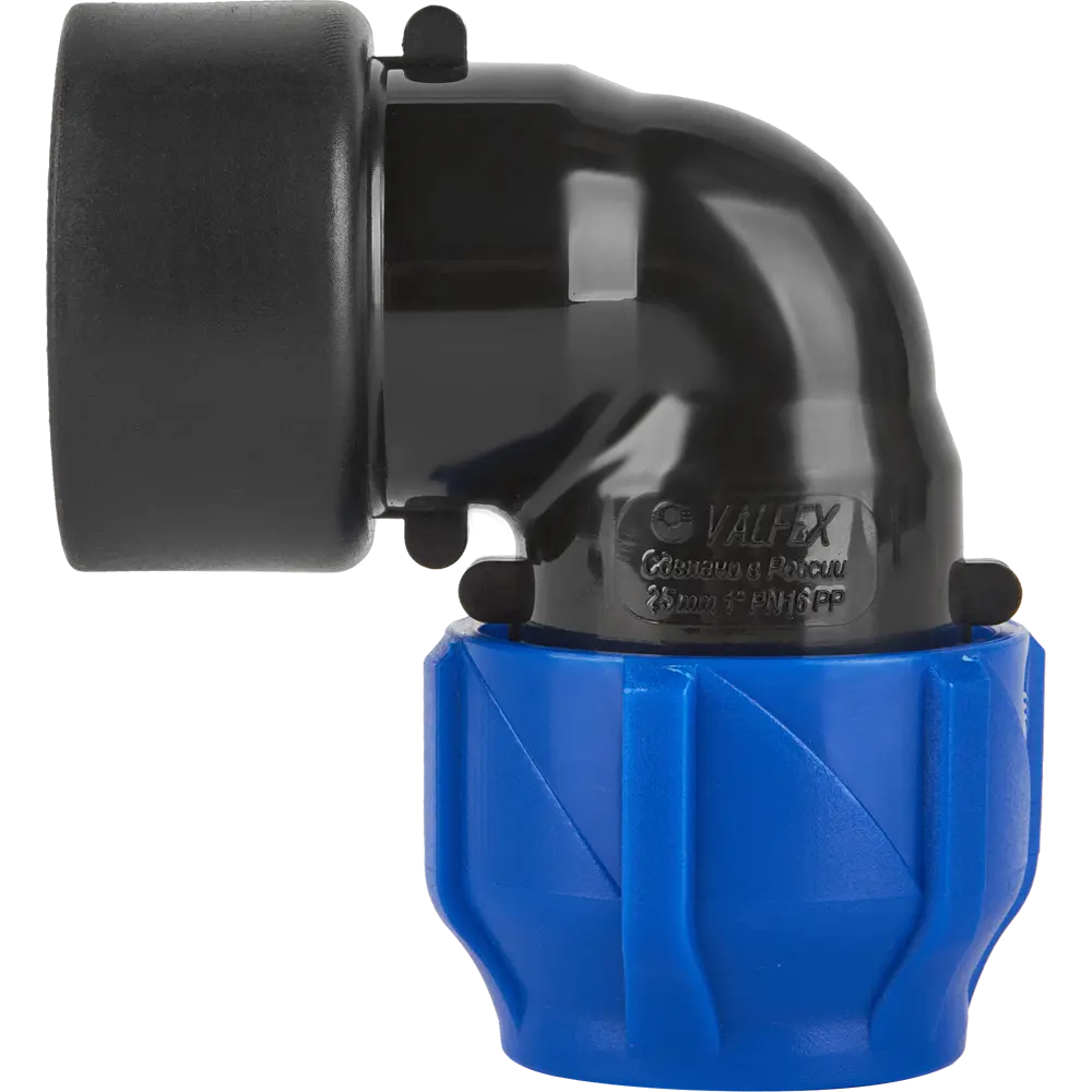 Отвод комбинированный 90° ПНД Valfex 1"x25 мм ВР STLM-2153639 - Вид №1