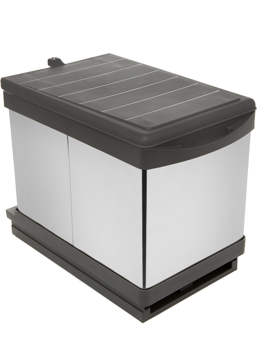 Контейнер для мусора на дверцу Navako Beta 350/12-1 Anthracite NAVAKO 10366 - Вид №1