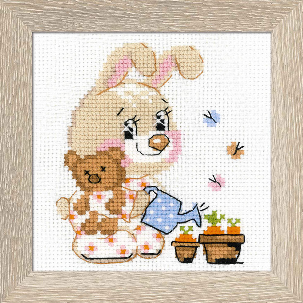 1727 Набор для вышивания Огород понарошку 15 х 15 см RIOLIS Сотвори Сама 