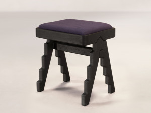 Подножка из тикового дерева