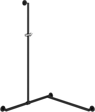 900.35.33060 Поручень для душа с выдвижным держателем для душа HEWI Greifen  - Вид №2