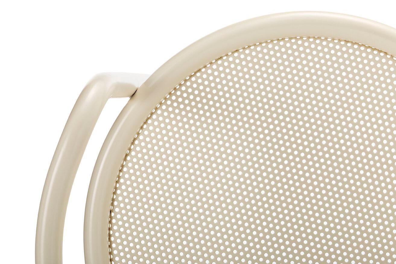 Стальной садовый стул с порошковым покрытием со встроенной подушкой Exteta Jacquemus + Exteta Special Re-Edition ARCH-00035051 - Вид №6