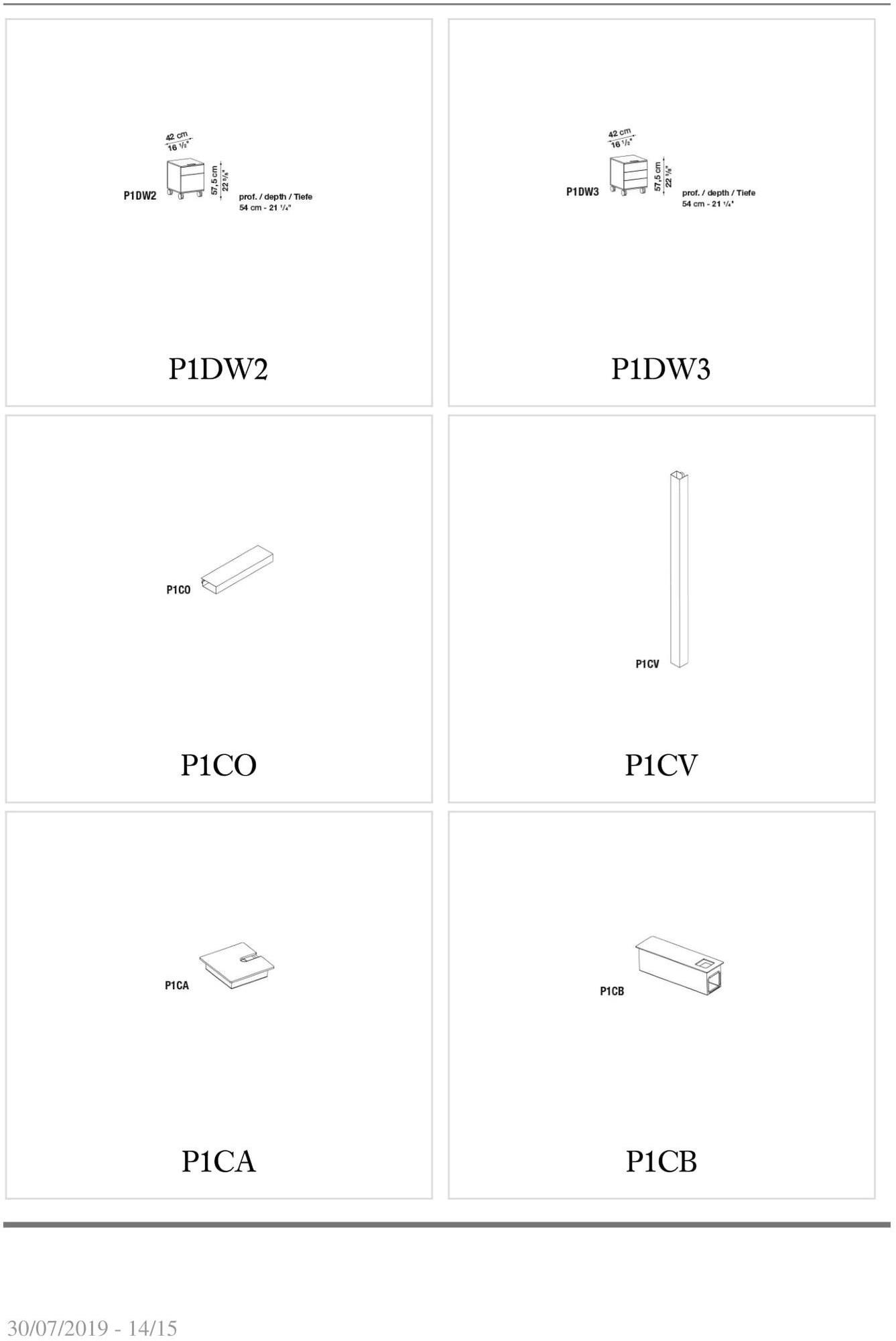B&B Italia Project Прямоугольный рабочий стол Progetto 1 sun-id-1503584 - Вид №12