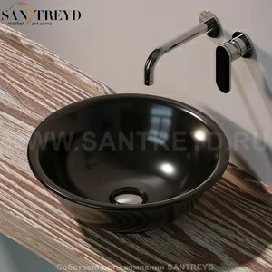 BL42L9017 Накладная раковина на столешницу  круглая Ceramica Flaminia Boll