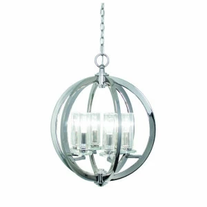 Люстра Eros хром 5553 RVASTLEY ДИЗАЙНЕРСКИЕ, PUSHA, ШАР 061503 Хром