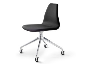 Вращающееся офисное кресло с колесами