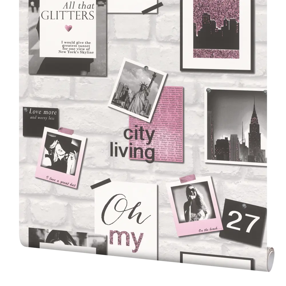 Обои бумажные Rasch Kids & Teens серые 0.53 м 212709 STLM-2108673