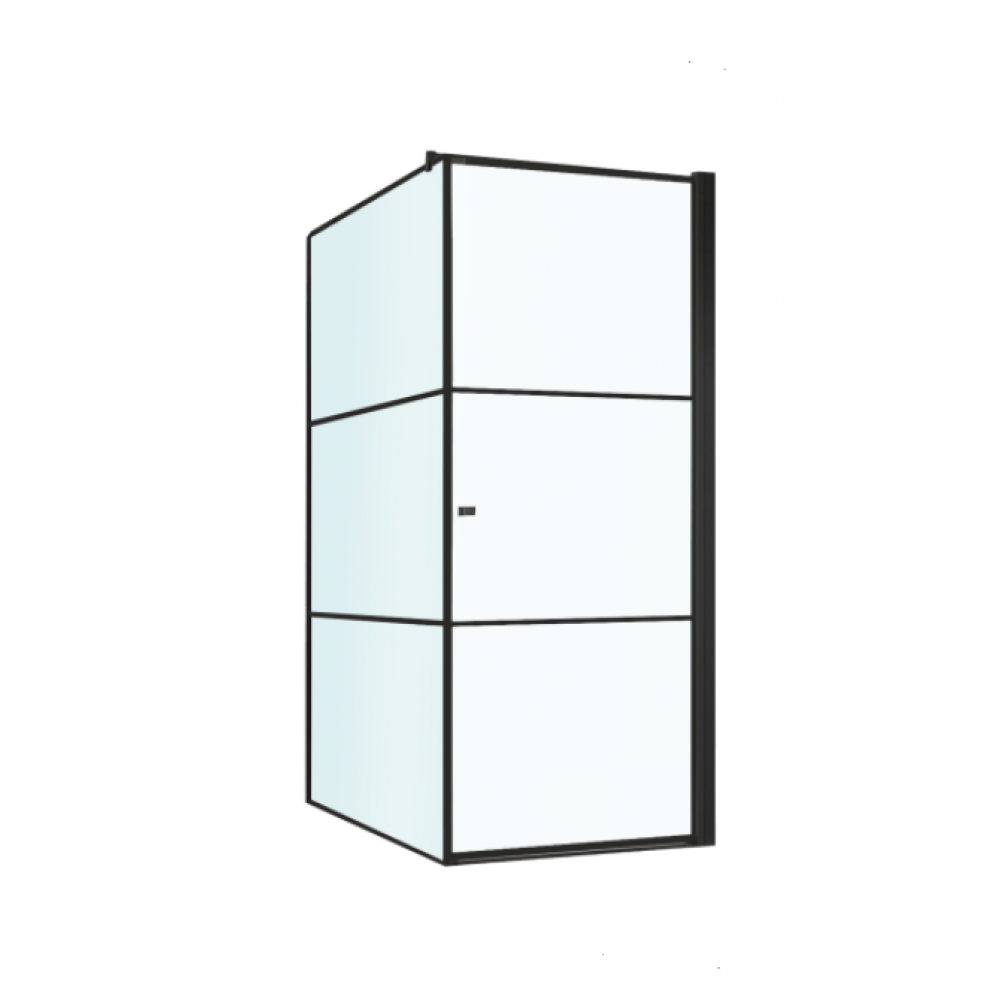 061020R Душевой уголок DARK 900*900  Berges GELIOS 