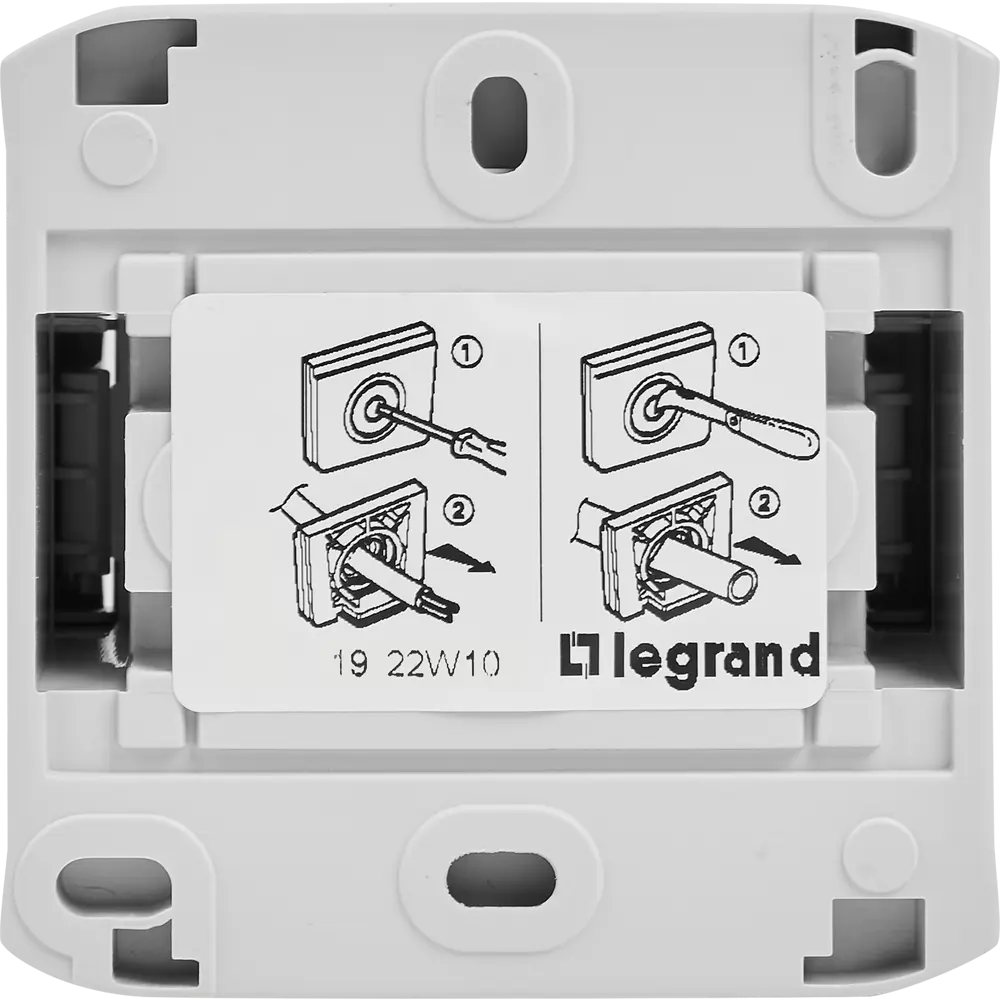 Розетка накладная влагозащищённая Legrand Quteo с заземлением со шторками и крышкой цвет серый STLM-2183962 - Вид №3
