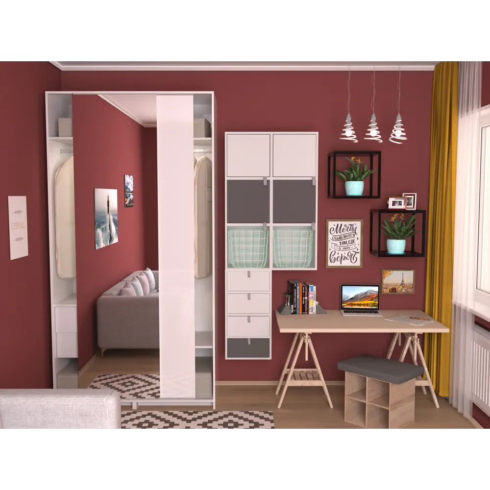 Столешница 120x70x2.8 см сосна сорт Экстра Santreyd STLM-2042053 - Вид №5