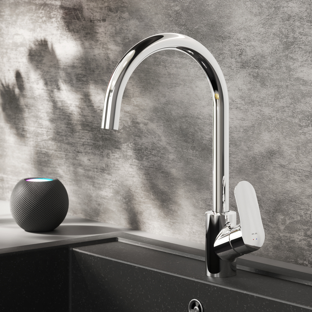 F8007100 смеситель для кухни хром шт. AM.PM Like