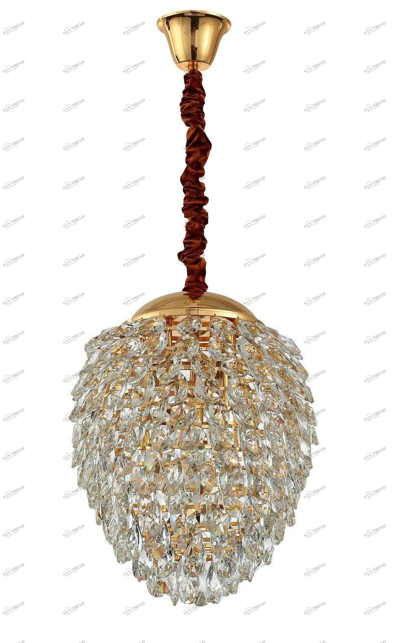 Подвесной светодиодный светильник ST Luce Pigna SL603.203.06 ST LUCE ДИЗАЙНЕРСКИЕ, PIGNA 070308 Золотой 