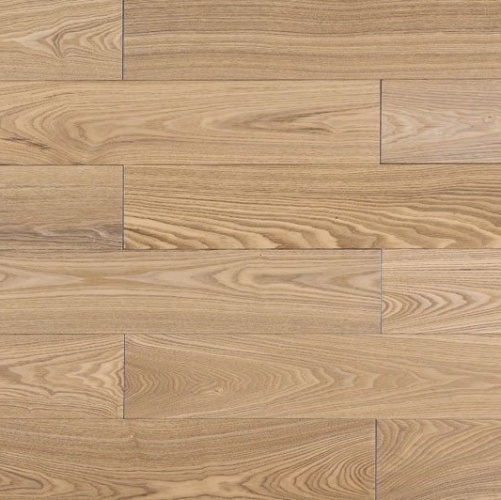 Массивная доска Amber Wood Карамель Ясень (Гладкая) 300-1200х120 мм 2700300059 - Вид №1