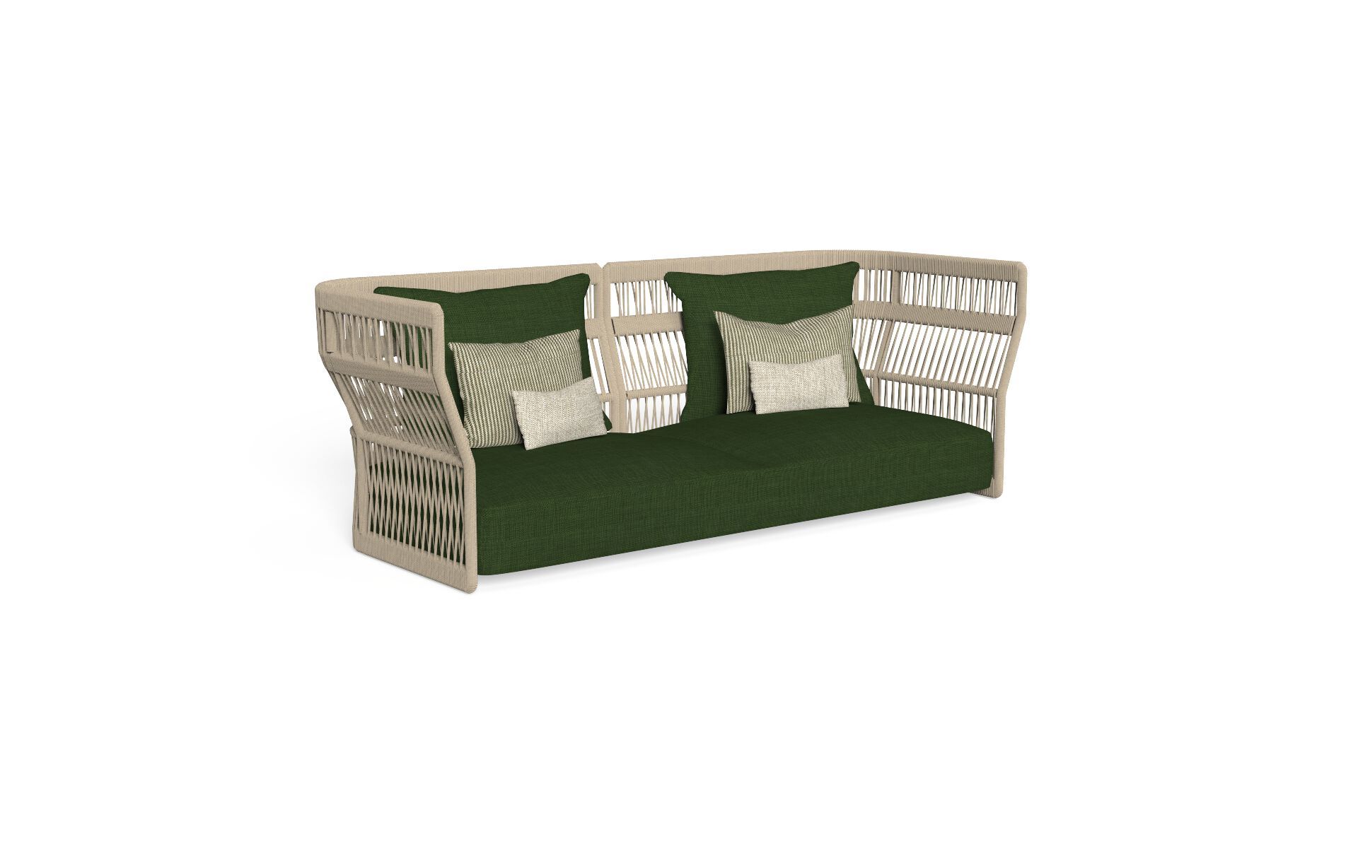 3-местный веревочный садовый диван Talenti ARCH-00133269 - Вид №7