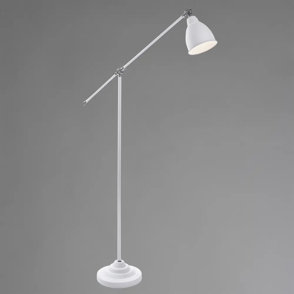 Торшер Braccio 1xE27x60 Вт цвет белый матовый Arte Lamp STLM-2182357 - Вид №3