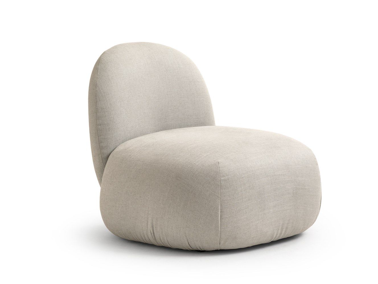 Тканевое вращающееся кресло Quinti Sedute Холм ARCH-00038265