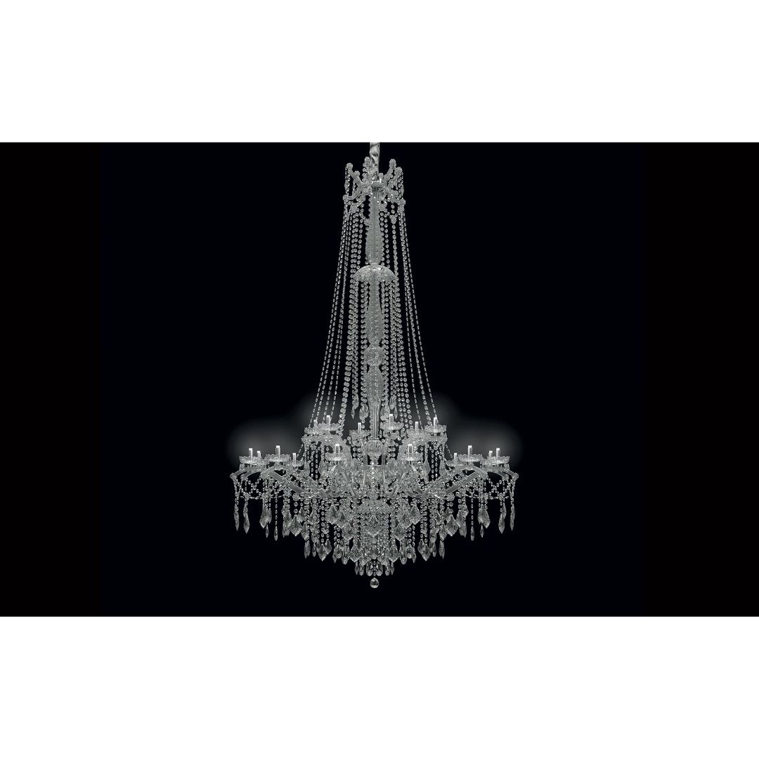 Masiero VE 987 18 MT CUT CRYSTAL люстра подвесная Maria teresa 115015 - Вид №1