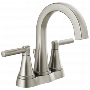 25891LF-SP Смеситель для ванной комнаты с двумя ручками Delta Faucet Becker Матовый никель Spotshield
