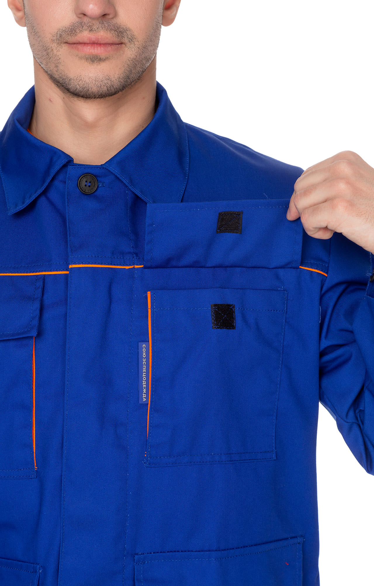 65483 Костюм "Эксперт-2" василек  Летняя спецодежда  размер 56-58/182-188  - Вид №17