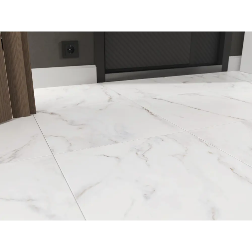 Atlantic Керамогранит мраморный белый 42×42 см для пола и стен 89440504 Santreyd STLM-1583062 - Вид №4