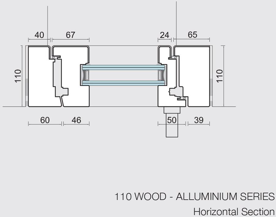 CARMINATI SERRAMENTI Деревянная поворотная дверь Skyline system sun-id-1398245 - Вид №15