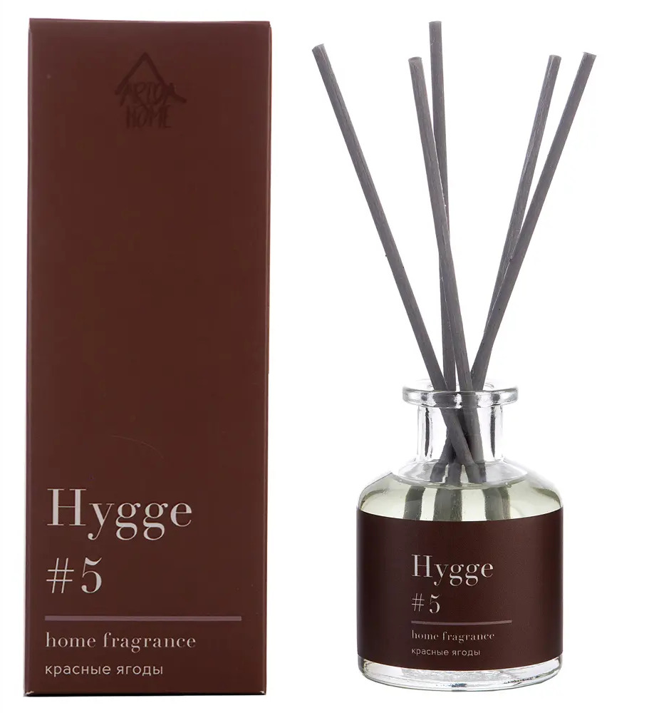 ARIDA HOME Диффузор Hygge #5 с ароматом красных ягод для уютной атмосферы 89144895