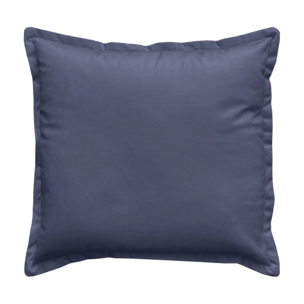 Перея Декоративная подушка 45x45 см бархатная темно-синяя 89426289 Santreyd STLM-1583572