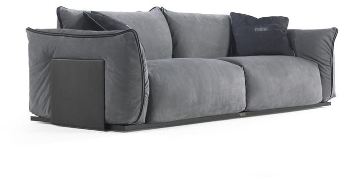 Gianfranco Ferré Home 3-х местный тканевый диван Clapton sun-id-1353969 - Вид №1