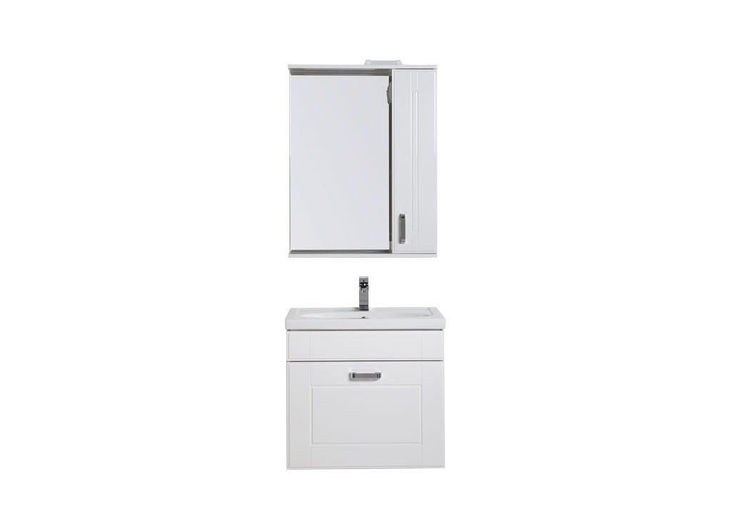 Мебель для ванной Aquanet Рондо 70 белый (1 ящик) 00195706 - Вид №2