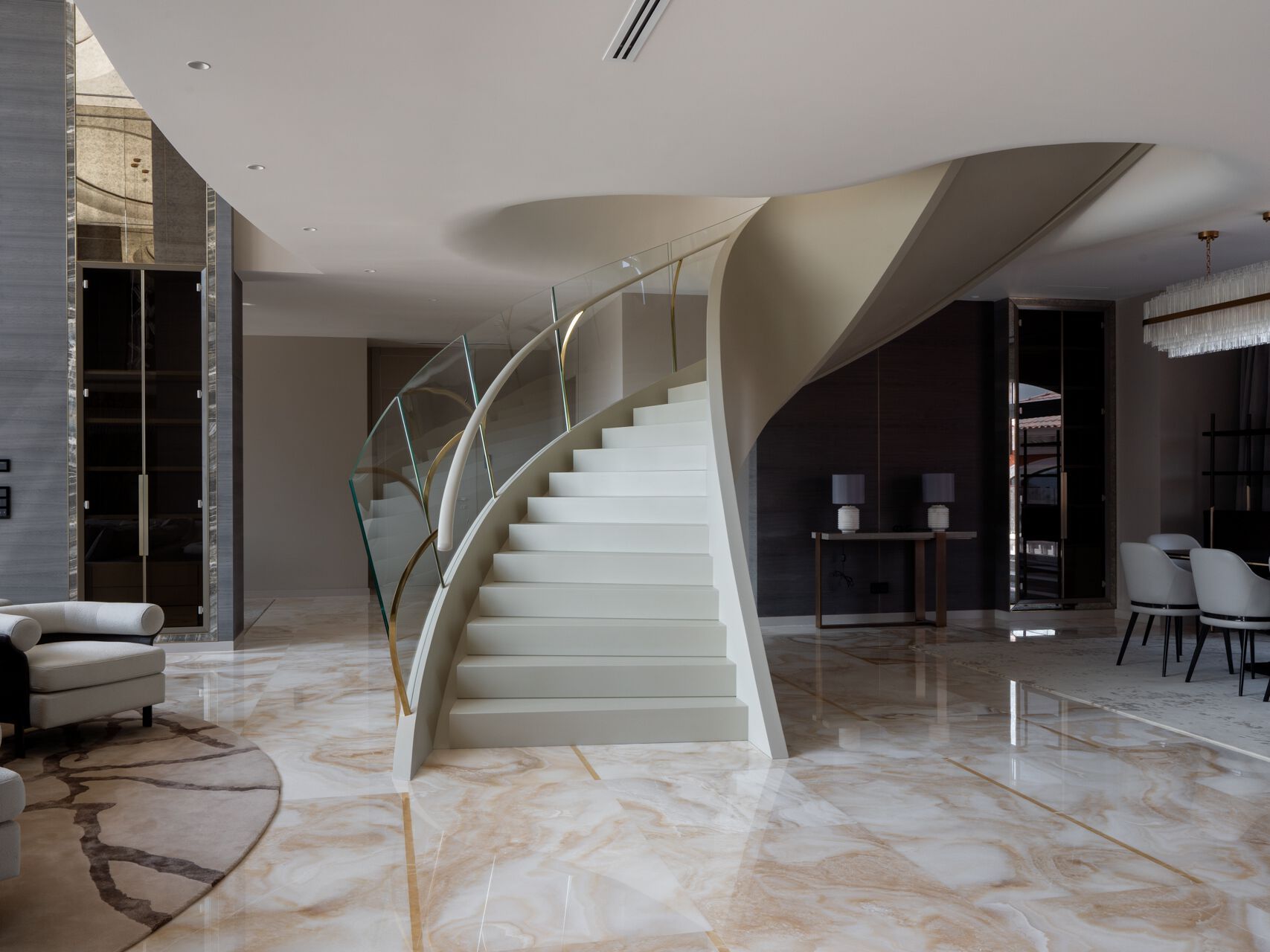 Винтовая винтовая лестница Siller Treppen 22Carat ARCH-00112189