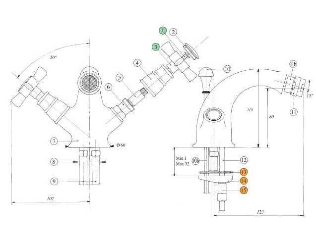801920JJ18 Смеситель Bandini Old England Santreyd - Вид №1