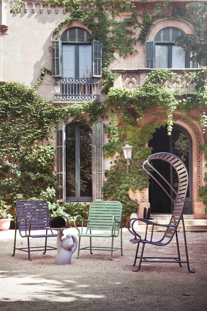 Бетонный круглый низкий журнальный столик BD Barcelona MONKEY ARCH-00134648 - Вид №11