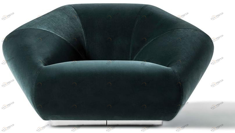 HESSENTIA | Cornelio Cappellini Кресло из ткани Bloom Santreyd sun-id-1420564