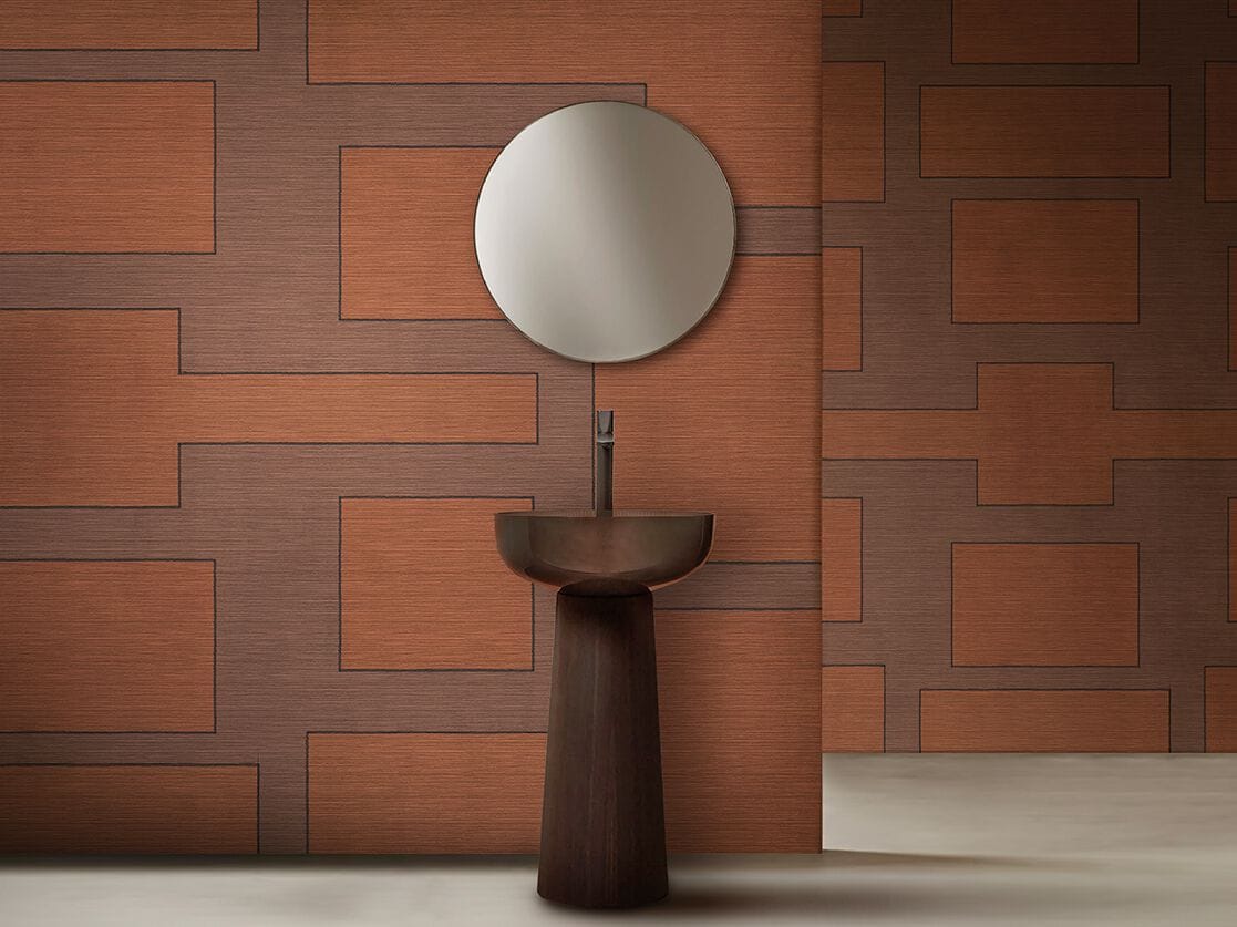 Геометрические обои N.O.W. Edizioni CANVAS / ARAZZO ARCH-00102365