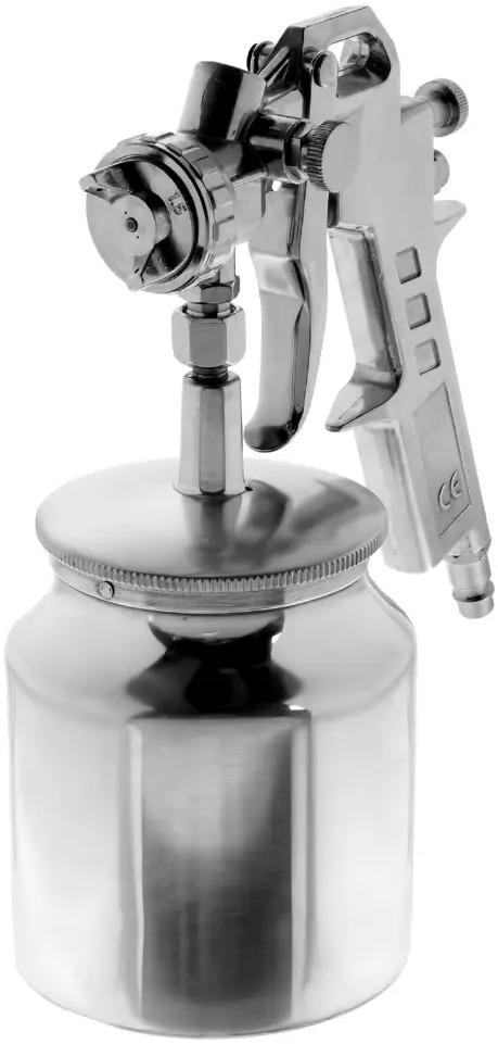 Пневматический краскораспылитель АЭРУС с нижним бачком 0,7 л 15308809