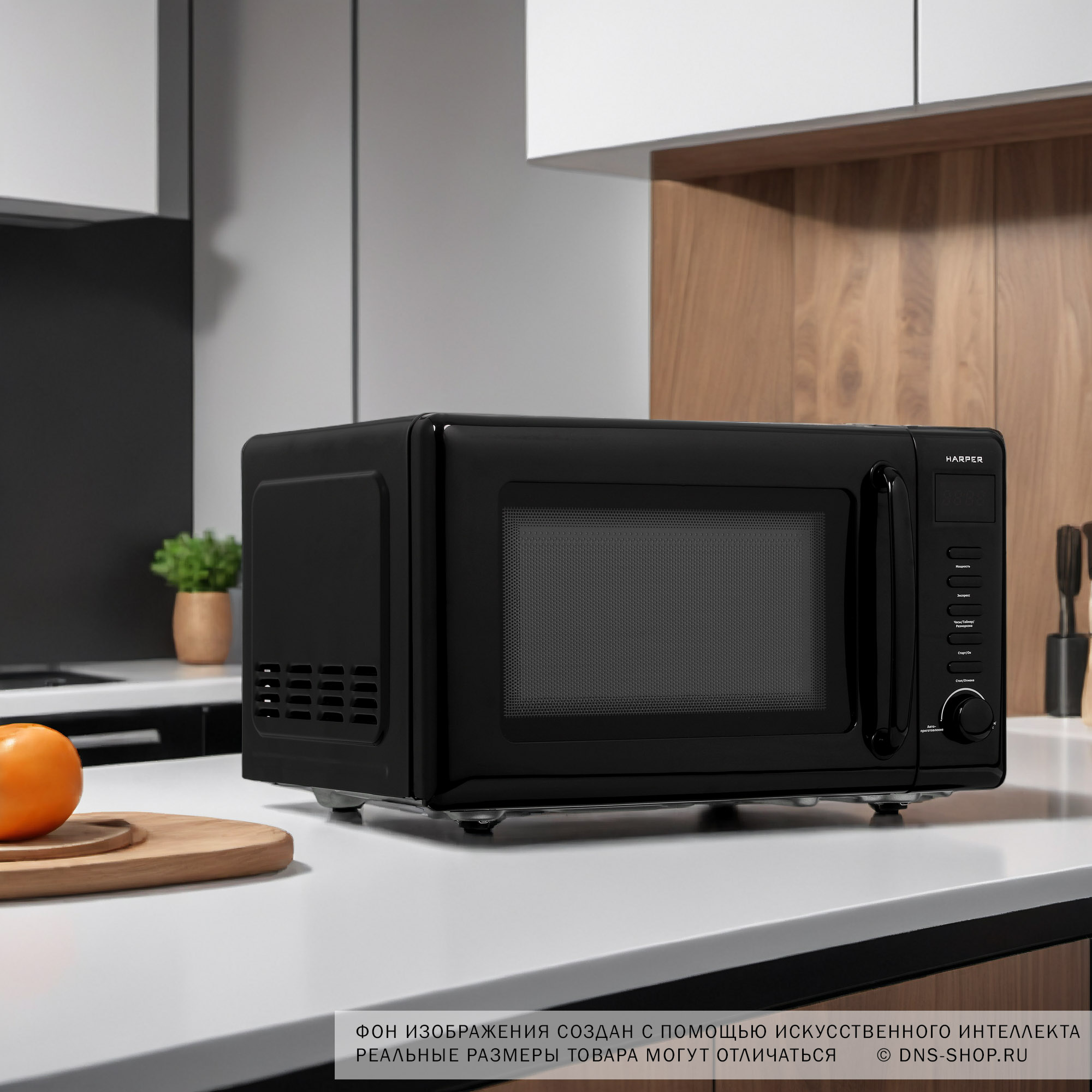 9936787 Микроволновая печь HARPER HMW-20ST02 черный STDN-0126522 - Вид №9