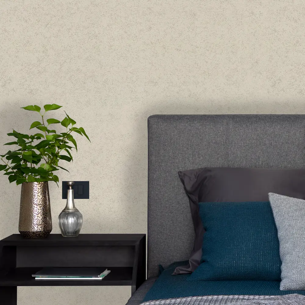 Обои флизелиновые Euro Decor Halo 1 серые 1.06 м ED7347-23 STLM-2090844 - Вид №3