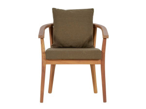 Садовый стул iroko с подлокотниками