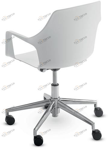 COLOS Вращающееся кресло из полипропилена с подлокотниками Vesper sun-id-1371023