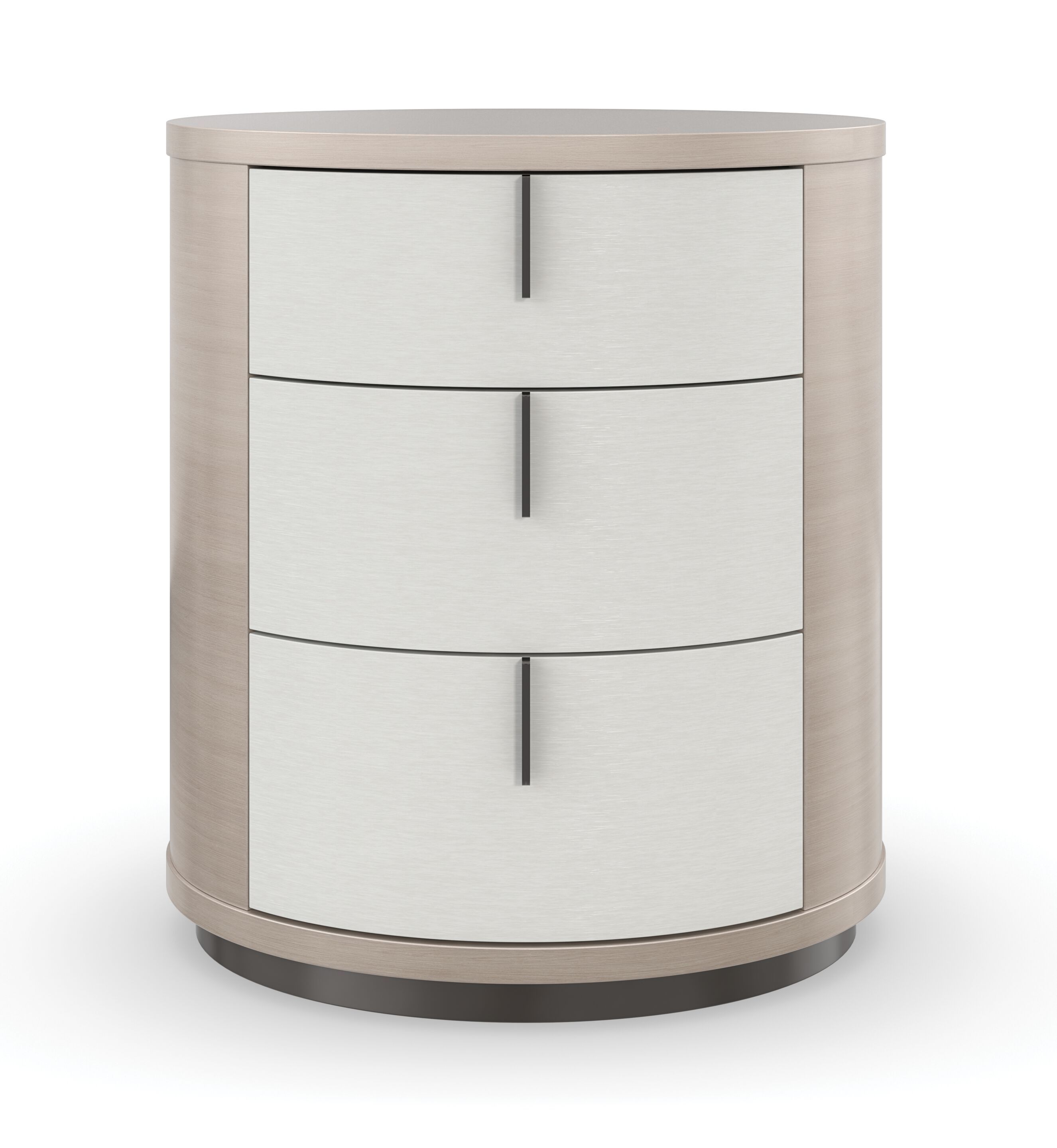 Деревянная овальная тумбочка с ящиками Caracole WANDERING ARCH-00020166 - Вид №1