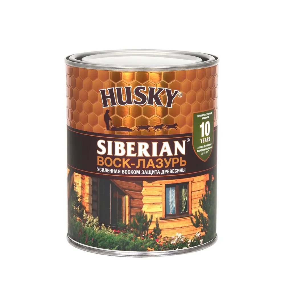 Воск-лазурь Husky Siberian для защиты и декора дерева 86765103 STLM-0071493 - Вид №1