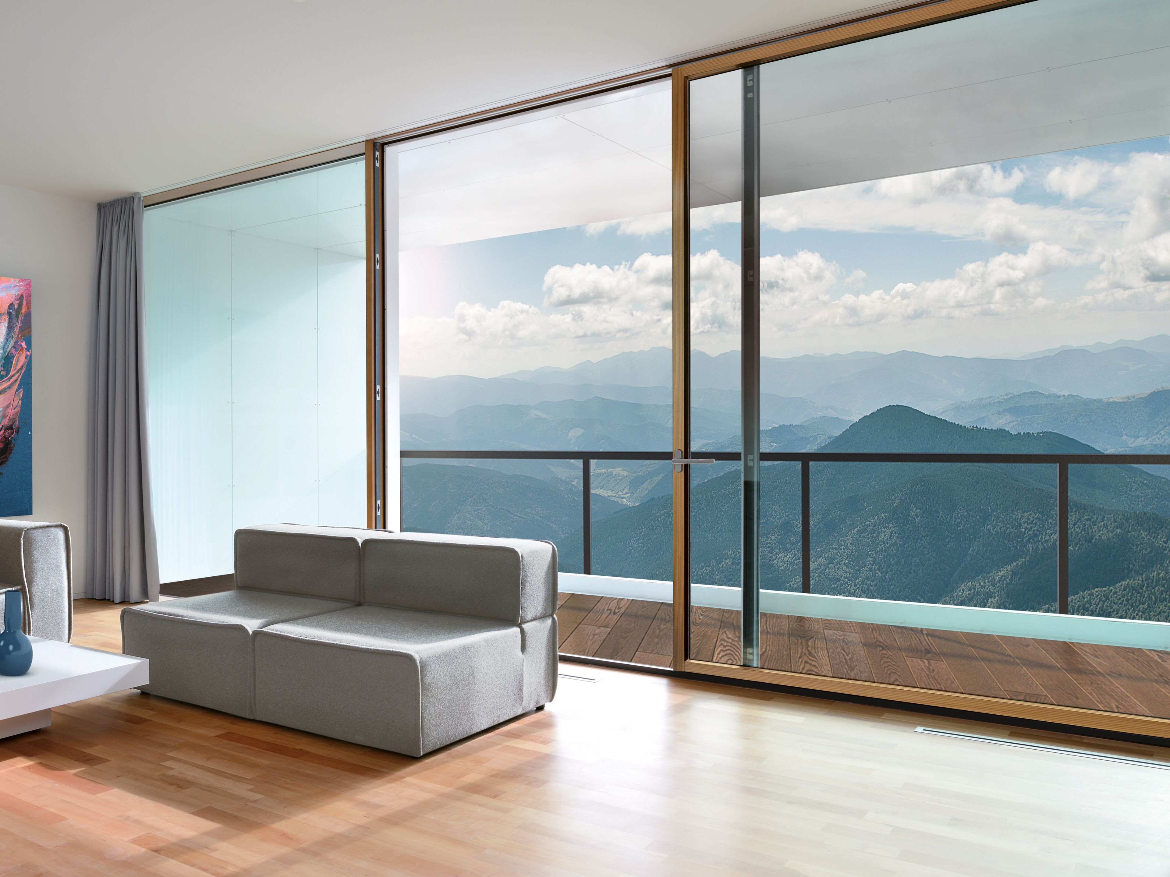 Ламинированное деревянное окно PB Finestre FLAT TUTTO LEGNO ARCH-00135576 - Вид №4