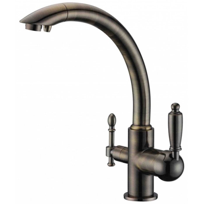 Zorg ZR 314 YF-33 Antique Смеситель для кухни Zorg 325х274 мм  - Вид №1